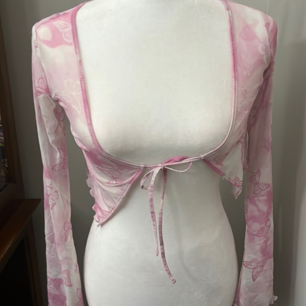 Short mesh cover up top